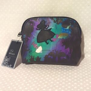 NWT- Loungefly Alice in wonderland makeup bag